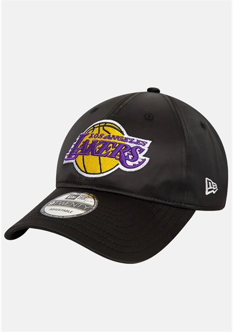 Black men's and women's cap with white, purple and yellow stitched logo NEW ERA | 60434964.